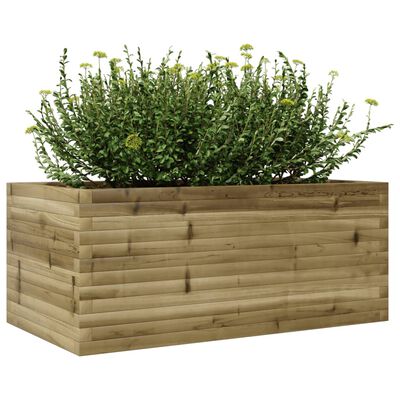 vidaXL Plantenbak 110x60x45,5 cm geïmpregneerd grenenhout