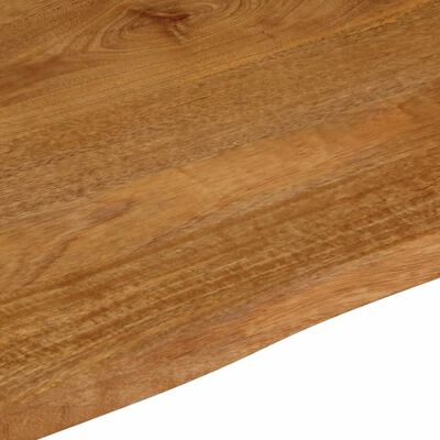 vidaXL Tafelblad met natuurlijke rand 40x40x2,5 cm massief mangohout