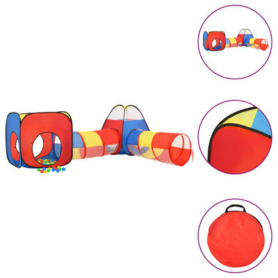 vidaXL Kinderspeeltent 190x264x90 cm meerkleurig