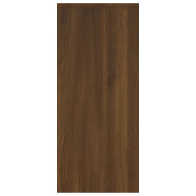 vidaXL Dressoir 102x33x75 cm bewerkt hout bruin eikenkleur