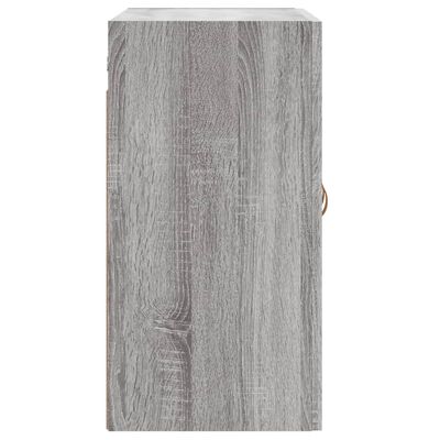 vidaXL Wandkast 60x31x60 cm bewerkt hout grijs sonoma eikenkleurig