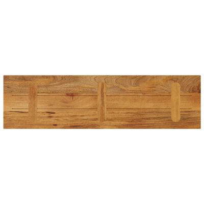 vidaXL Tafelblad rechthoekig 110x40x2,5 cm massief mangohout