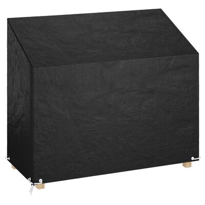 vidaXL Tuinbankhoes met 8 oogjes 160x70x70/88 cm polyetheen