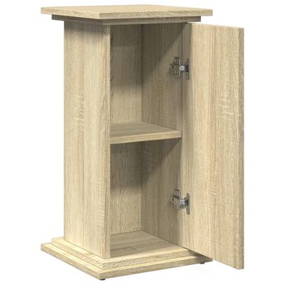 vidaXL Sokkel met opbergruimte 31x30x60 cm bewerkt hout sonoma eiken