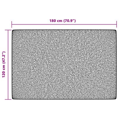 VidaXL Vloerkleed voor binnen buiten laagpolig 120x180 cm meerkleurig