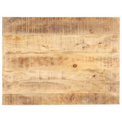 vidaXL Tafelblad 15-16 mm 80x60 cm massief mangohout