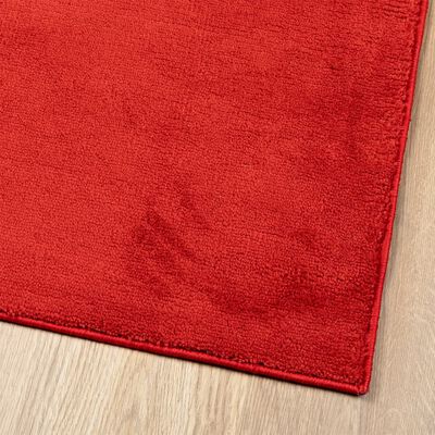 vidaXL Vloerkleed OVIEDO laagpolig 120x170 cm rood