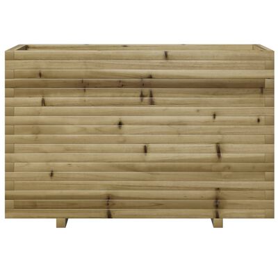 vidaXL Plantenbak 110x40x72,5 cm geïmpregneerd grenenhout