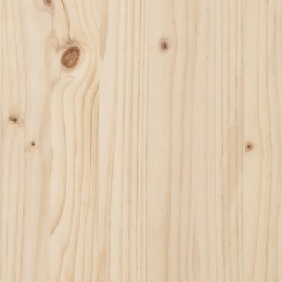 vidaXL Hoofdbord 120 cm massief grenenhout