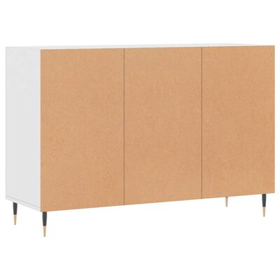 vidaXL Dressoir 103,5x35x70 cm bewerkt hout wit