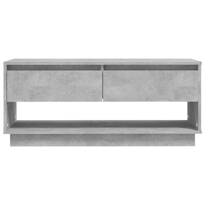 vidaXL Tv-meubel 102x41x44 cm bewerkt hout betongrijs