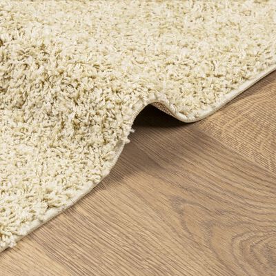 vidaXL Vloerkleed PAMPLONA shaggy hoogpolig modern 240x240 cm goud