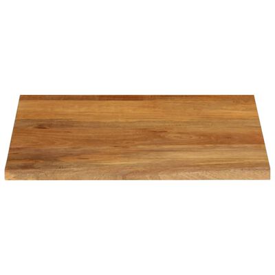 vidaXL Tafelblad met natuurlijke rand 40x40x2,5 cm massief mangohout