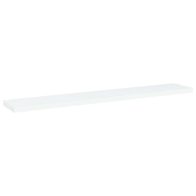 vidaXL Wandschappen 8 st 60x10x1,5 cm spaanplaat wit