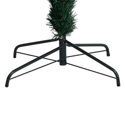 vidaXL Kunstkerstboom met standaard 120 cm glasvezel groen