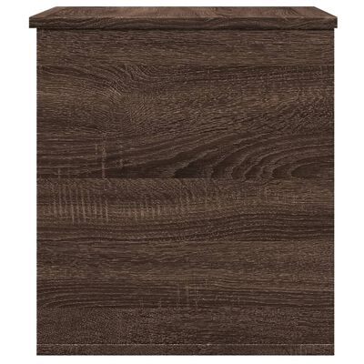 vidaXL Opbergbox 60x42x46 cm bewerkt hout bruin eikenkleurig