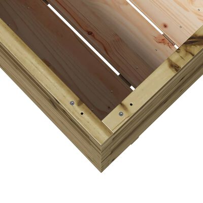 vidaXL Plantenbak 70x40x72,5 cm geïmpregneerd grenenhout