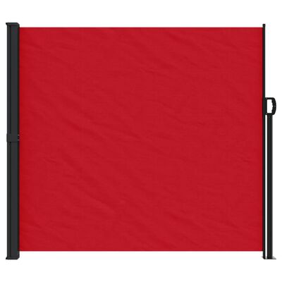 vidaXL Windscherm uittrekbaar 180x500 cm rood