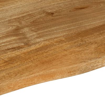 vidaXL Tafelblad met natuurlijke rand 100x60x2,5 cm massief mangohout