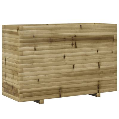 vidaXL Plantenbak 110x40x72,5 cm geïmpregneerd grenenhout