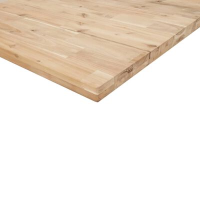 vidaXL Tafelblad rechthoekig 100x40x4 cm massief acaciahout