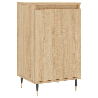 vidaXL Dressoir 40x35x70 cm bewerkt hout sonoma eikenkleurig