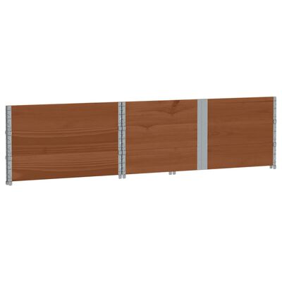 vidaXL Plantenbak 150x100 cm massief grenenhout bruin