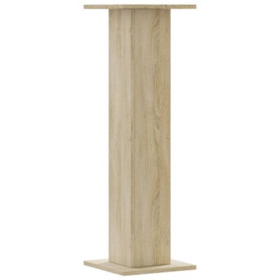 vidaXL Plantenstandaards 2 st 30x30x95 cm bewerkt hout sonoma eiken