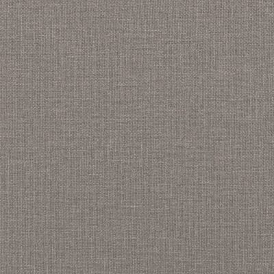 vidaXL Slaapbank 100x200 cm stof taupe