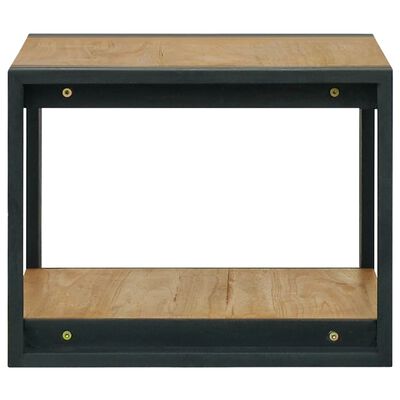 vidaXL Badkamerwandkast 60x45x35 cm massief teakhout