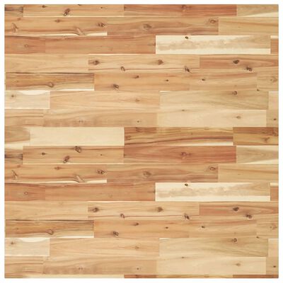 vidaXL Tafelblad vierkant 80x80x2 cm massief acaciahout