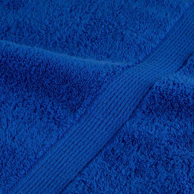 vidaXL Badhanddoeken SOLUND 10 st 600 g/m² 100x150 cm blauw