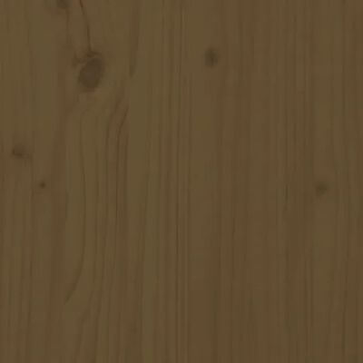 vidaXL Tuinstoel met kussens massief grenenhout honingbruin