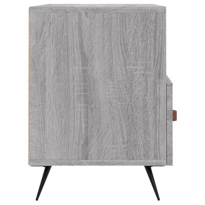 vidaXL Tv-meubel 80x36x50 cm bewerkt hout grijs sonoma eikenkleurig