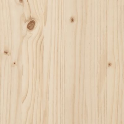 vidaXL Halbankje 100x28x45 cm massief grenenhout