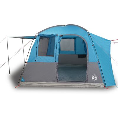 vidaXL Autotent 4-persoons waterdicht blauw