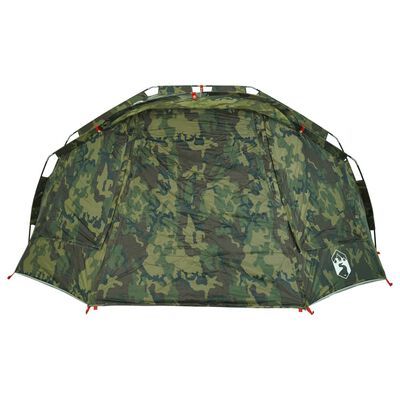 vidaXL Vistent 5-persoons waterdicht camouflage