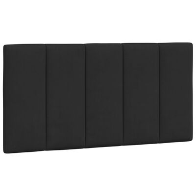 vidaXL Hoofdbordkussen 100 cm fluweel zwart