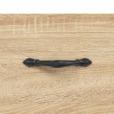 vidaXL Dressoir 100x36x60 cm bewerkt hout sonoma eikenkleurig