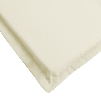 vidaXL Ligbedkussen 200x50x3cm oxford stof crèmekleurig