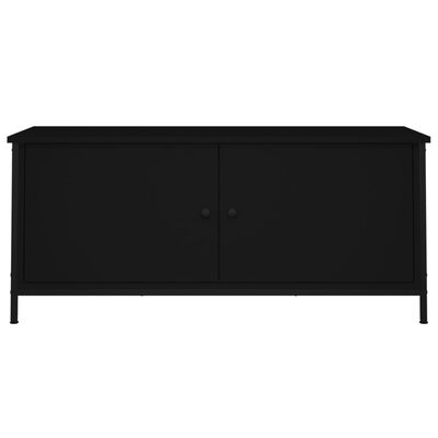 vidaXL Tv-meubel 102x35x45 cm bewerkt hout zwart