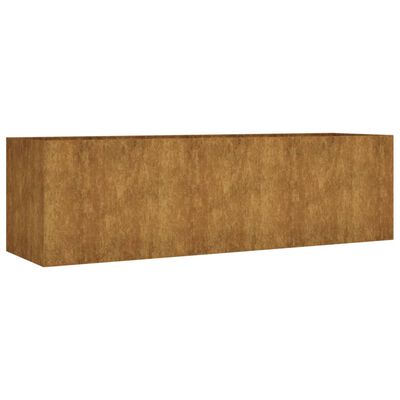 vidaXL Plantenbak verhoogd 280x80x80 cm cortenstaal