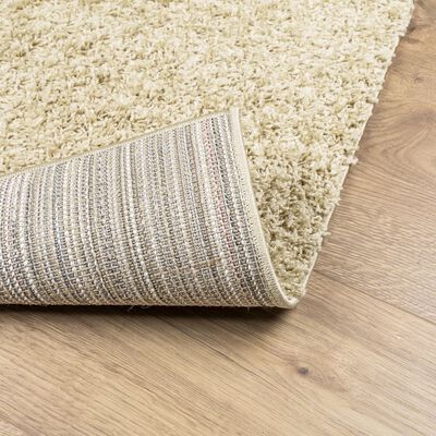 vidaXL Vloerkleed PAMPLONA shaggy hoogpolig modern 240x340 cm goud