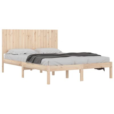 vidaXL Bedframe massief hout 180x200 cm