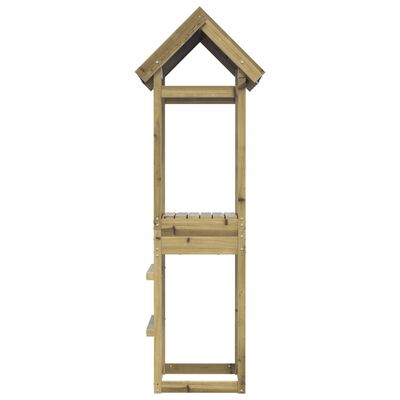 vidaXL Speeltoren 52,5x46,5x195 cm geïmpregneerd grenenhout