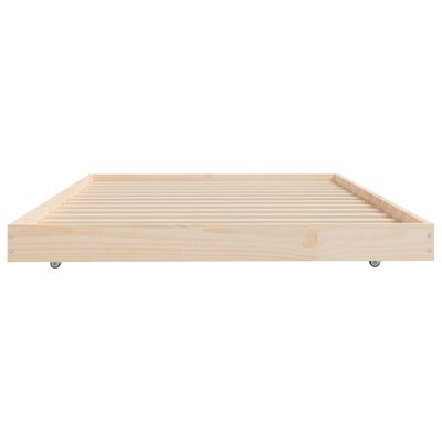 vidaXL Bedframe zonder matras massief grenenhout 90x200 cm