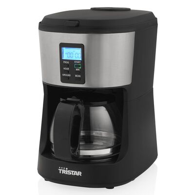 Knuppel een keer aantrekkelijk Tristar Koffiezetapparaat met maalfunctie CM-1280 650 W 0,75 L zwart kopen?  | vidaXL.nl