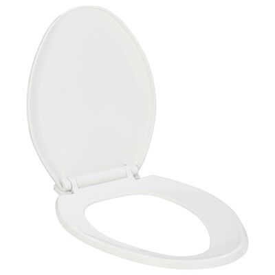 Flipper mannelijk Silicium vidaXL Toiletbril soft-close met quick-release ontwerp wit kopen? |  vidaXL.nl