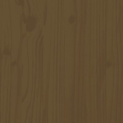 vidaXL Plantenbak verhoogd 101x30x38 cm massief grenenhout honingbruin