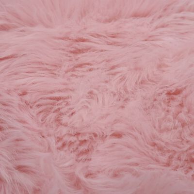 zuiverheid Bijwonen Fauteuil vidaXL Vloerkleed 60x90 cm kunstschapenvacht roze kopen? | vidaXL.nl